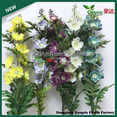 東莞榮達仿真植物工藝品 以絹花小洋葵點亮家居，品質與美學兼具的仿真花專家